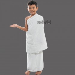Kids Ihram Towel Set for Hajj and Umrah – Size 35x70 – Lightweight & Comfortable
