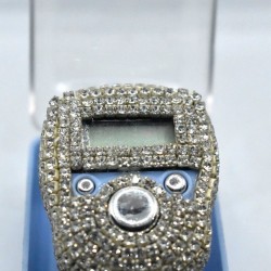 light blue stone counter