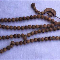 Antique Arak Wood Tasbih – 100 Prayer Beads from the Time of Prophet Nuh (A.S)