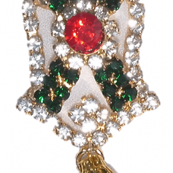 Fancy Nalain Badge – Green (Small) | نعلین مبارک بیج سبز چھوٹا سائز