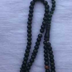 Naqshbandi Wooden Beads – Green 100 Count, 6MM (Haqqani Cyprus Style)