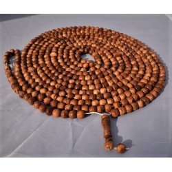 Brown Wooden Beads – 500 Count (10MM) with 5 Separators & Strong Thread