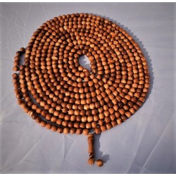 Brown Wooden Beads – 500 Count (10MM) with 5 Separators & Strong Thread