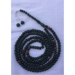 Green Wooden Prayer Beads – 200 Count (6MM) with Strong Thread