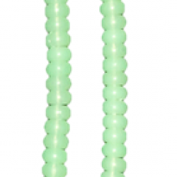 Noor LuLu Glowing Beads – 100 Count, 6MM Oval Shape (Glow in Dark)