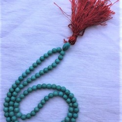 Blue Feroza (Turquoise) Tasbih – 100 Prayer Beads, 8mm Misbaha