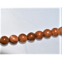 Natural Koka (Coca) Wood Tasbih – 99 Beads, 7mm Misbaha for Zikr