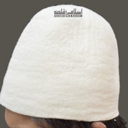 Soft Woolen White Traditional Sufi Cap - Yunus Emre Style | نرم اون کی سفید روایتی صوفی ٹوپی