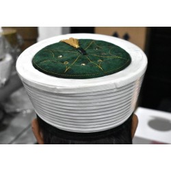 Green Syrian Imam Hat | شامی امامہ ٹوپی (سبز رنگ)