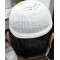 Prayer Cotton Knit Cap – White | سفید کاٹن نِٹ نماز کی ٹوپی