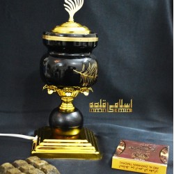 Incense Burner Ceramic Black-08