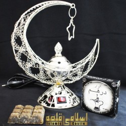 Incense Burner Silver Moon-04