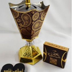 Incense Maroon Burner Small-07