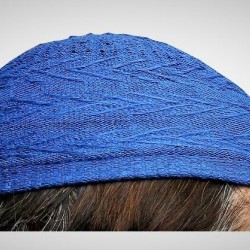 Prayer Cotton Knit Cap – Blue | نیلا نمازی کاٹن نِٹ ٹوپی