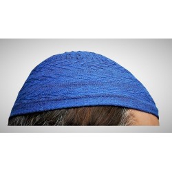 Prayer Cotton Knit Cap – Blue | نیلا نمازی کاٹن نِٹ ٹوپی