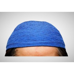 Prayer Cotton Knit Cap – Blue | نیلا نمازی کاٹن نِٹ ٹوپی