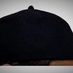 Rumi Black Fez Hat | رومی سیاہ فیز ٹوپی