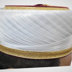 Maroon Syrian Imam Hat | شامی امامہ ٹوپی (میروُن رنگ)
