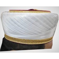 Maroon Syrian Imam Hat | شامی امامہ ٹوپی (میروُن رنگ)