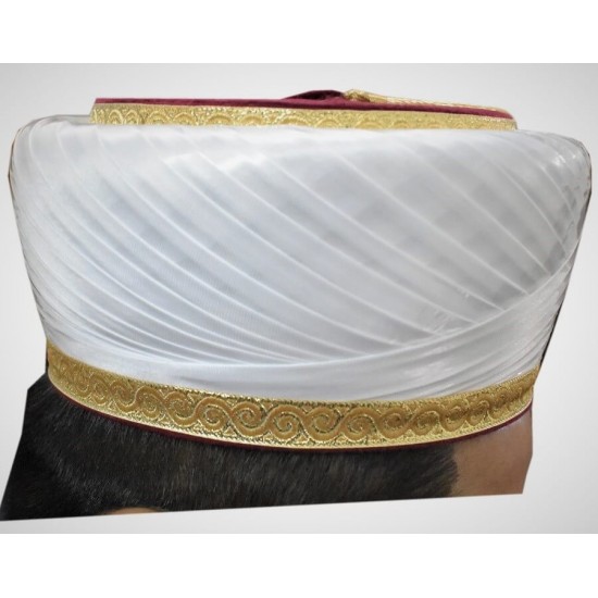 Maroon Syrian Imam Hat 