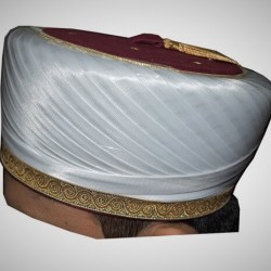 Maroon Syrian Imam Hat | شامی امامہ ٹوپی (میروُن رنگ)