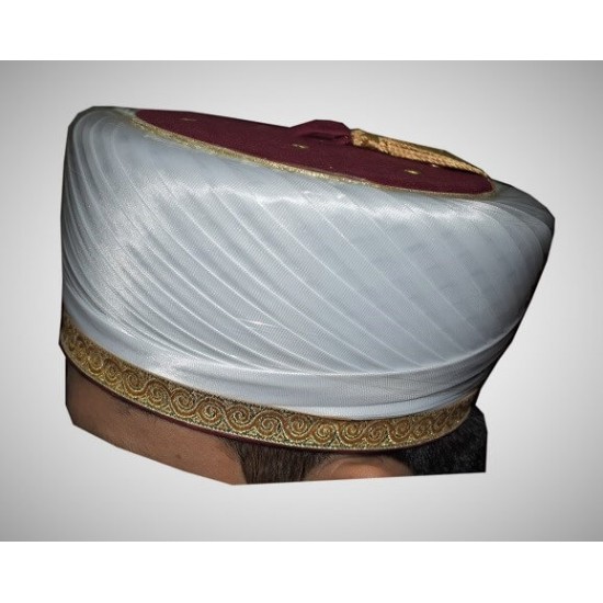 Maroon Syrian Imam Hat 