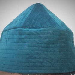 Mawlana Dome Sea Blue Konya Cap | مولانا ڈوم سی بلو قونیا ٹوپی