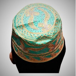 Mawlid Golden Green Cap | میلاد گولڈن گرین کیپ
