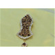 New Brown Pearls Nalain Pak Large Badge