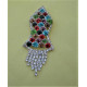 New Multicolor Pearls Nalain Sharif Large Badge