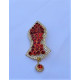 New Red Pearls Nalain Pak Large Badge