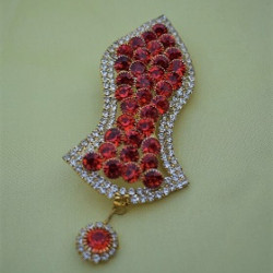 New Red Pearls Nalain Pak Large Badge