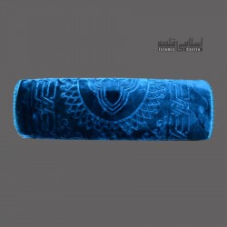 Luxury Blue Velvet Prayer Mat – Soft & Elegant Sajjadah