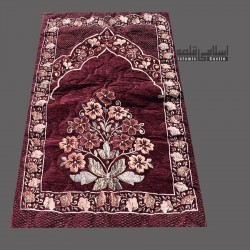 Red Golden Foam Prayer Mat 