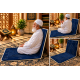 Foldable Padded Prayer Mat with Back Support