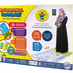 My Salah Mat Kids Interactive Prayer Mat | Learn Salah, Wudu, Surahs & Duas