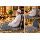 Foldable Padded Prayer Mat with Back Support
