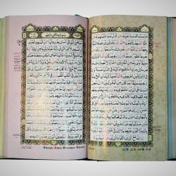 Quran Sharif – Arabic Text with Blue Hardcover Binding