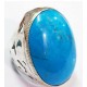 Antique Turquoise Feroza Silver Ring