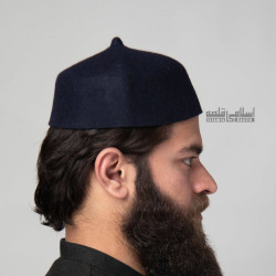 Rumi Black Fez Hat | رومی سیاہ فیز ٹوپی
