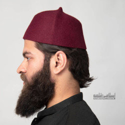Rumi Maroon Hat | رومی  سرمئی ٹوپی