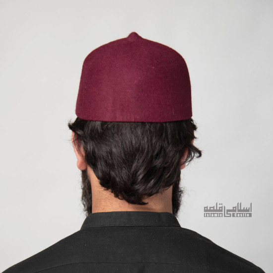 Rumi Maroon Hat | رومی  سرمئی ٹوپی