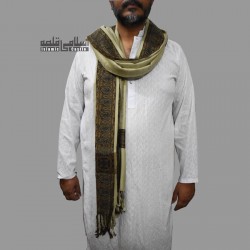 Men’s Wool Shawl – Woven Skin Color Shawl for Winter & Prayer