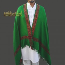 Green Cashmere Pashmina Shawl & Scarf – Muslim Clothing Unisex Wrap