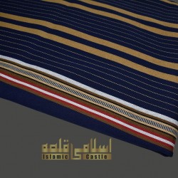 Blue Habirah Yemeni Shawl – Handmade Cotton Shawl from Tarim (Sunnah Inspired)