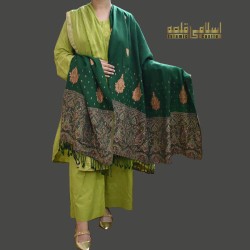 Dark Green Women Shawl