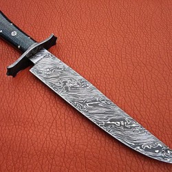 ND-103 Micarta Handle 15 Inches Beautiful Bowie Knife