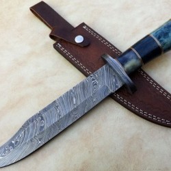 ND-104 Camel Bone 15 Inches Handle Bowie Knife