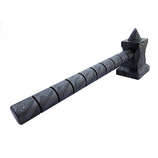 NH-100 Beautiful Full Damascus Steel 12 inches Hammer