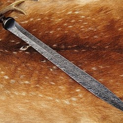 NS-105 CUSTOM HANDMADE 28.50 inches Walnut Wood Handle Gladius Sword